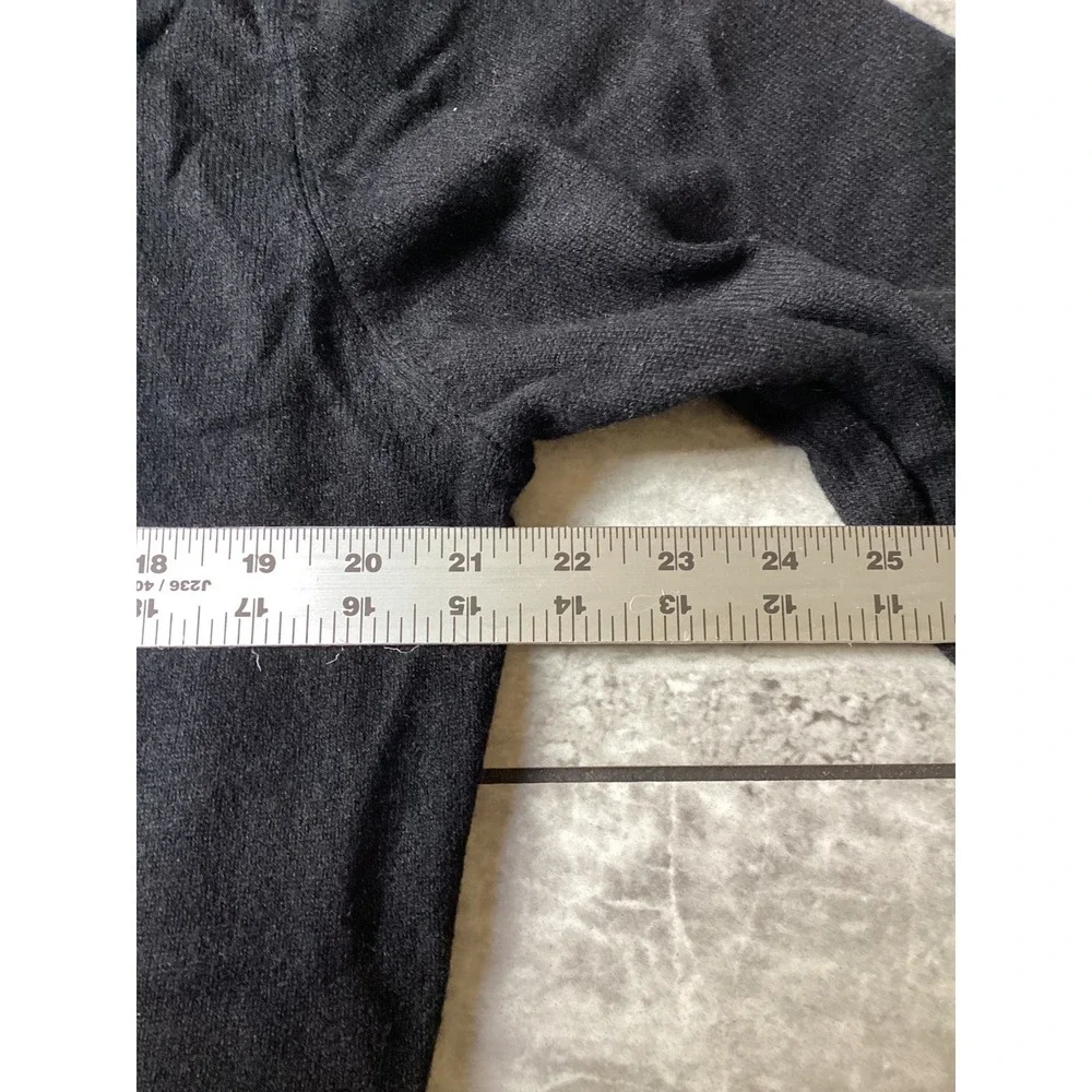 Quince NWOT Mens 100% Mongolian Cashmere Crewneck Sweater Black XL